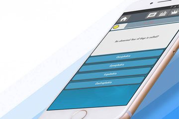 Image showcase for our app Trivia Vs Friends