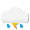 Rain Thunder Icon
