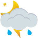 Rain Thunder Icon