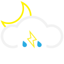 Rain Thunder Icon